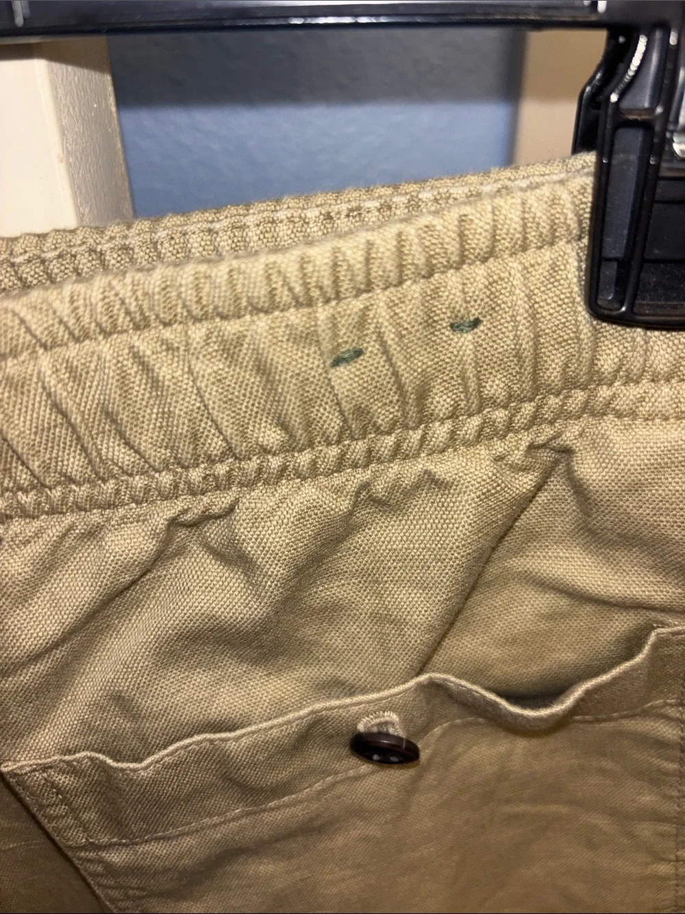J Crew Pier Khaki Shorts linen cotton blend 5.5” New NWOT L